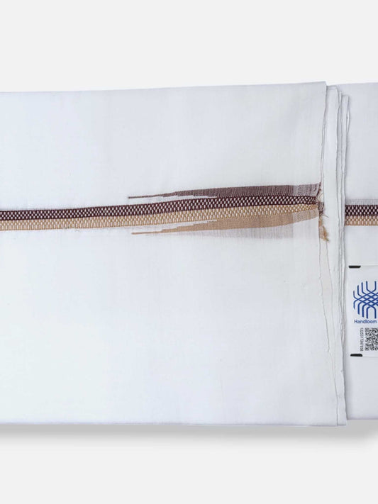 Kerala Premium Balaramapuram Handloom Dhoti/Mundu for Men