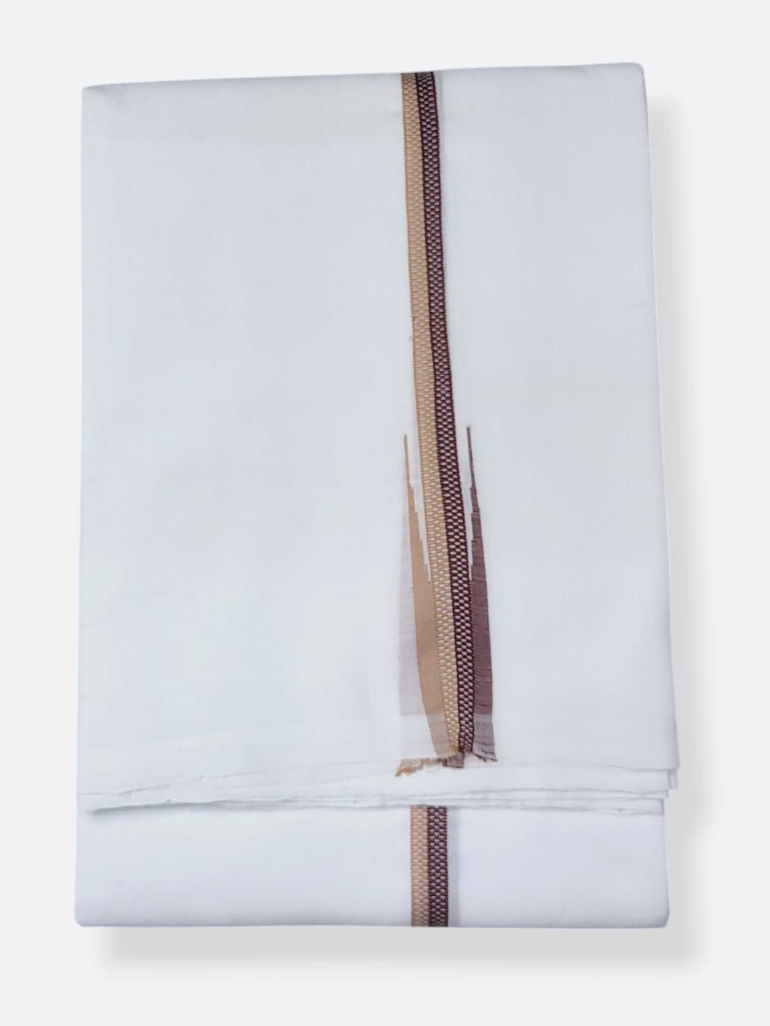 Kerala Premium Balaramapuram Handloom Dhoti/Mundu for Men