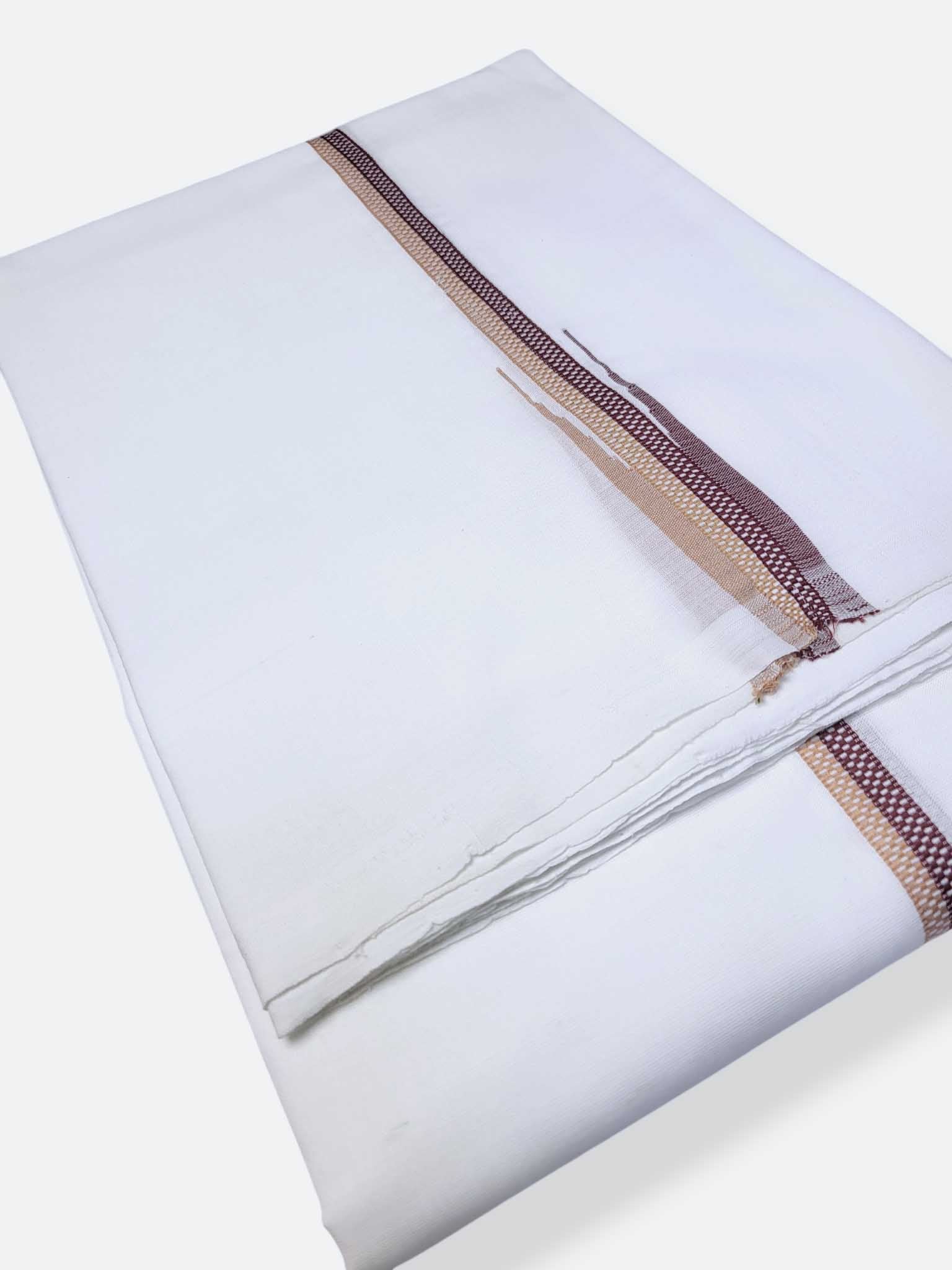 Kerala Premium Balaramapuram Handloom Dhoti/Mundu for Men