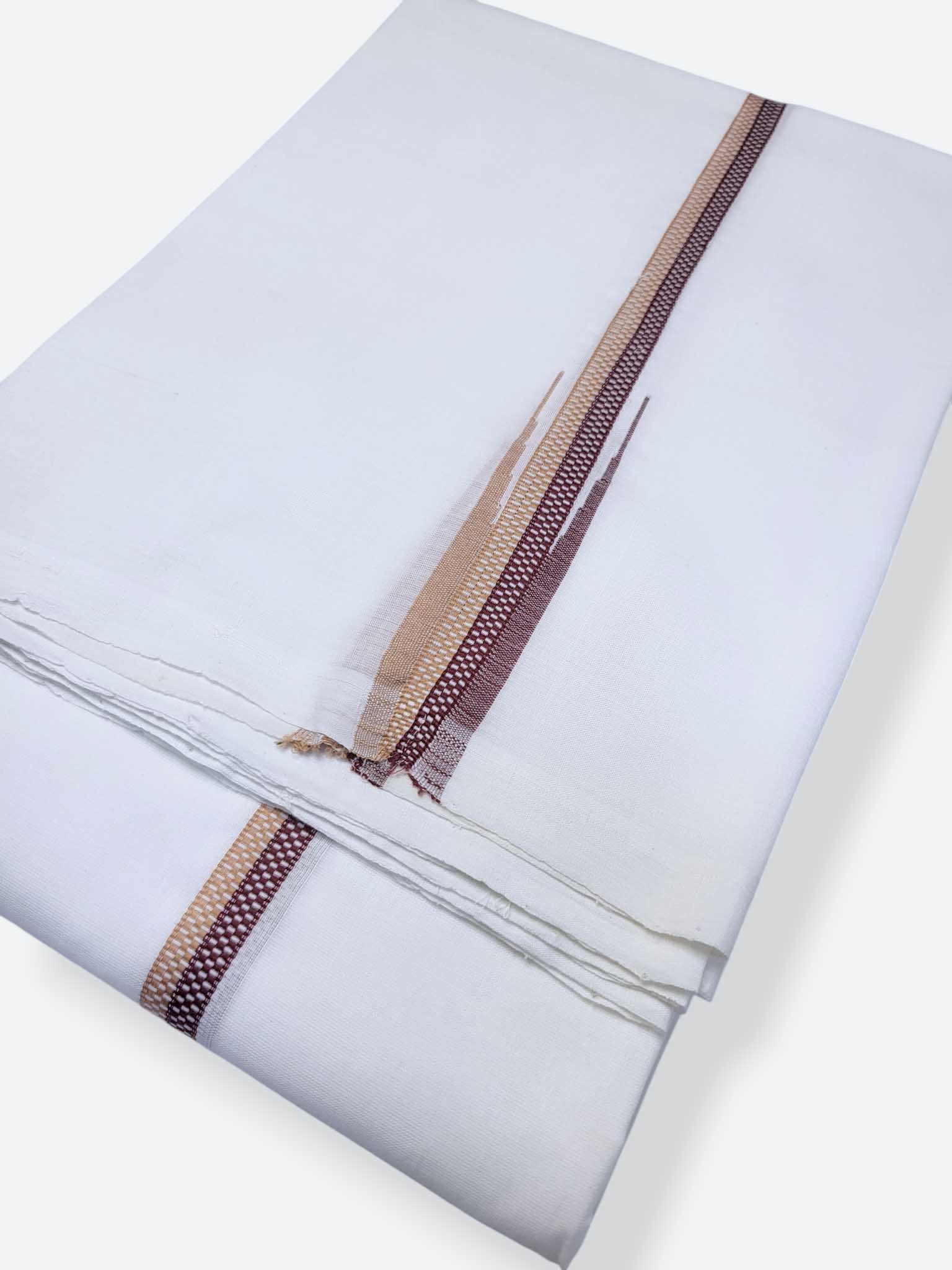 Kerala Premium Balaramapuram Handloom Dhoti/Mundu for Men