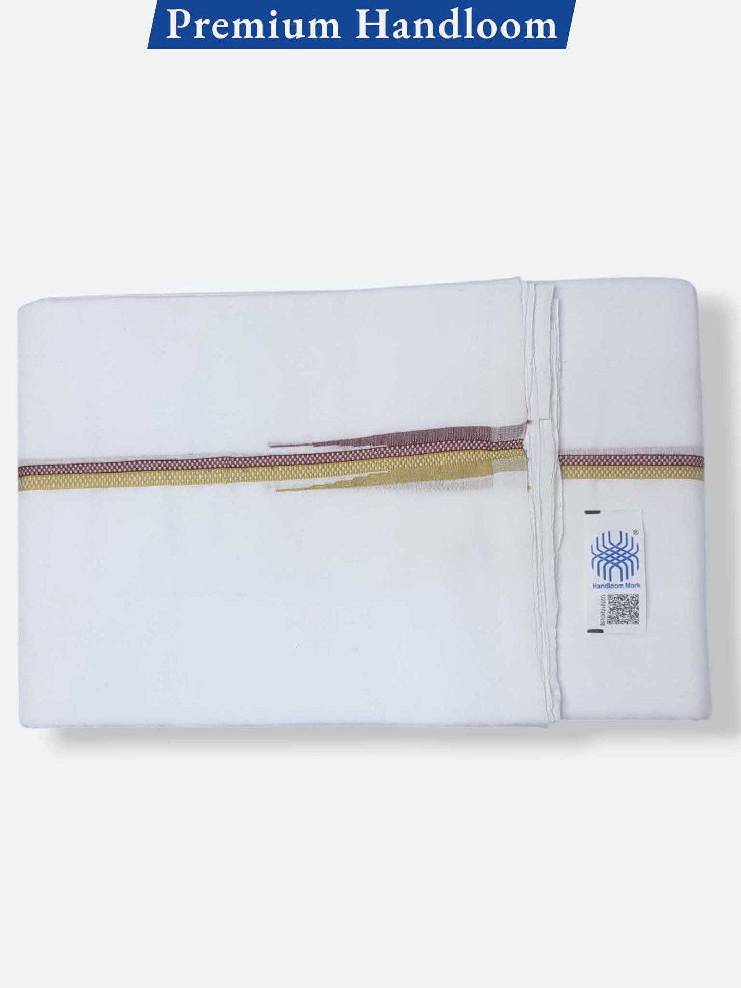 Kerala Premium Balaramapuram Handloom Dhoti/Mundu for Men