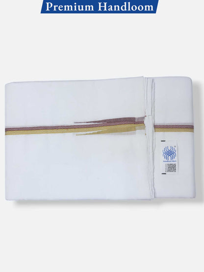 Kerala Premium Balaramapuram Handloom Dhoti/Mundu for Men
