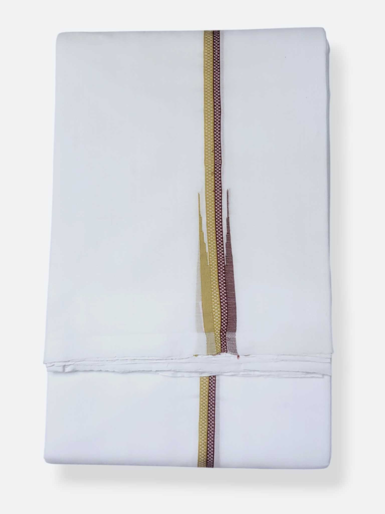 Kerala Premium Balaramapuram Handloom Dhoti/Mundu for Men