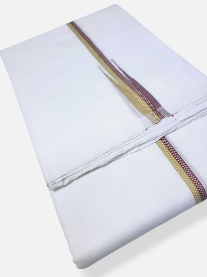 Kerala Premium Balaramapuram Handloom Dhoti/Mundu for Men
