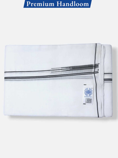 Kerala Premium Balaramapuram Handloom Dhoti/Mundu for Men