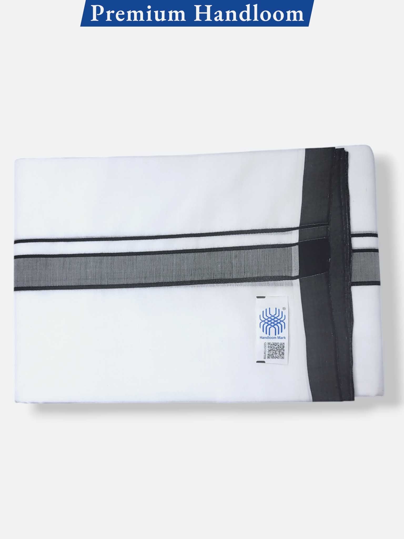 Kerala Premium Balaramapuram Handloom Dhoti/Mundu for Men