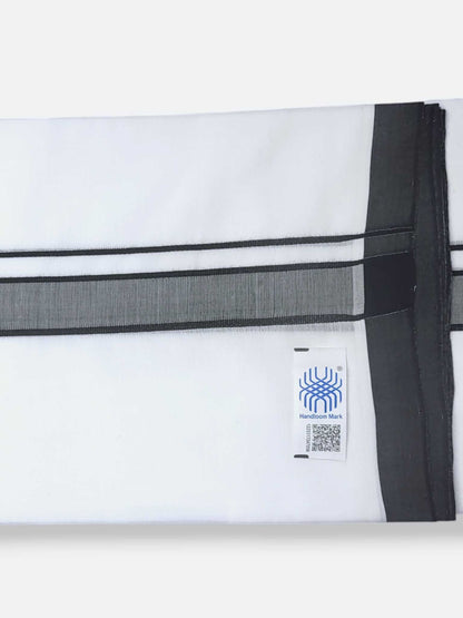 Kerala Premium Balaramapuram Handloom Dhoti/Mundu for Men