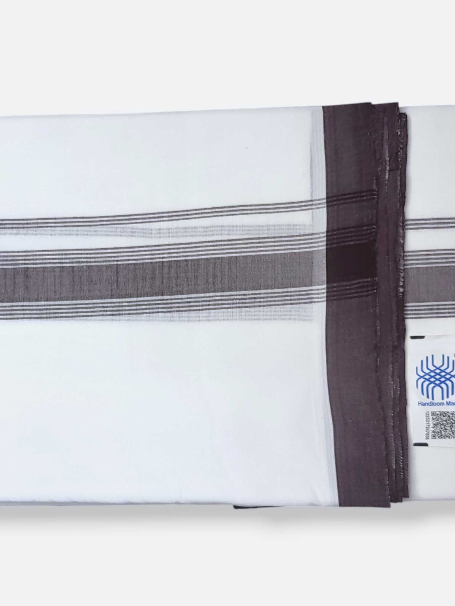 Kerala Premium Balaramapuram Handloom Dhoti/Mundu for Men
