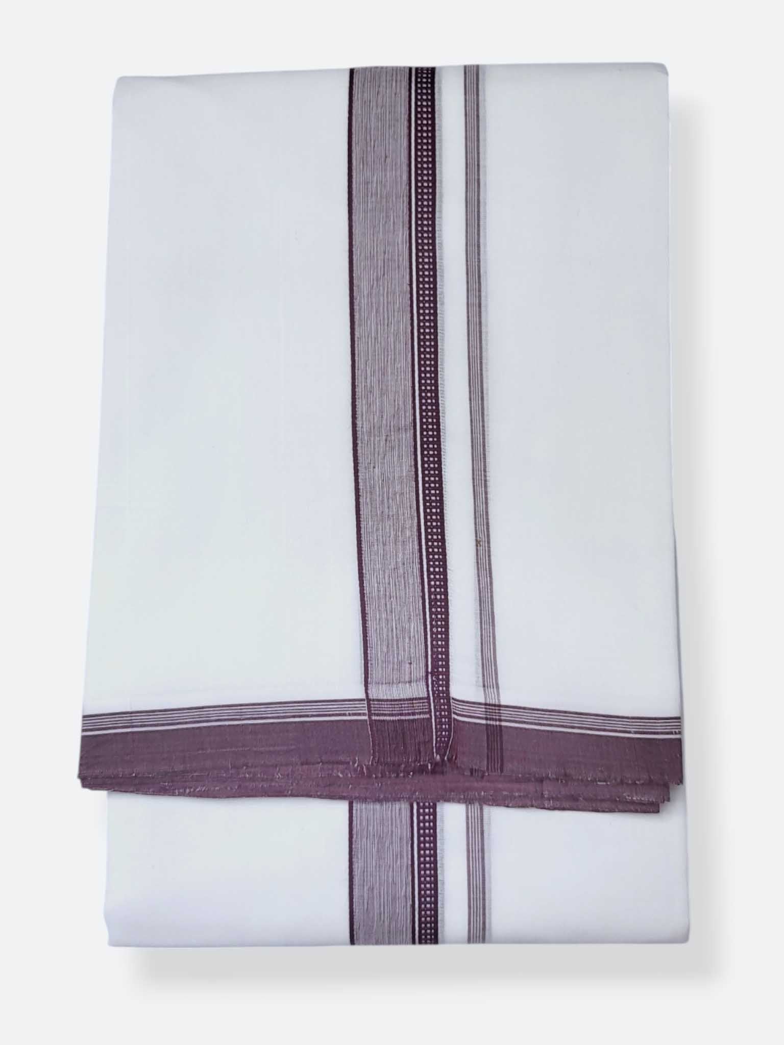 Kerala Premium Balaramapuram Handloom Dhoti/Mundu for Men