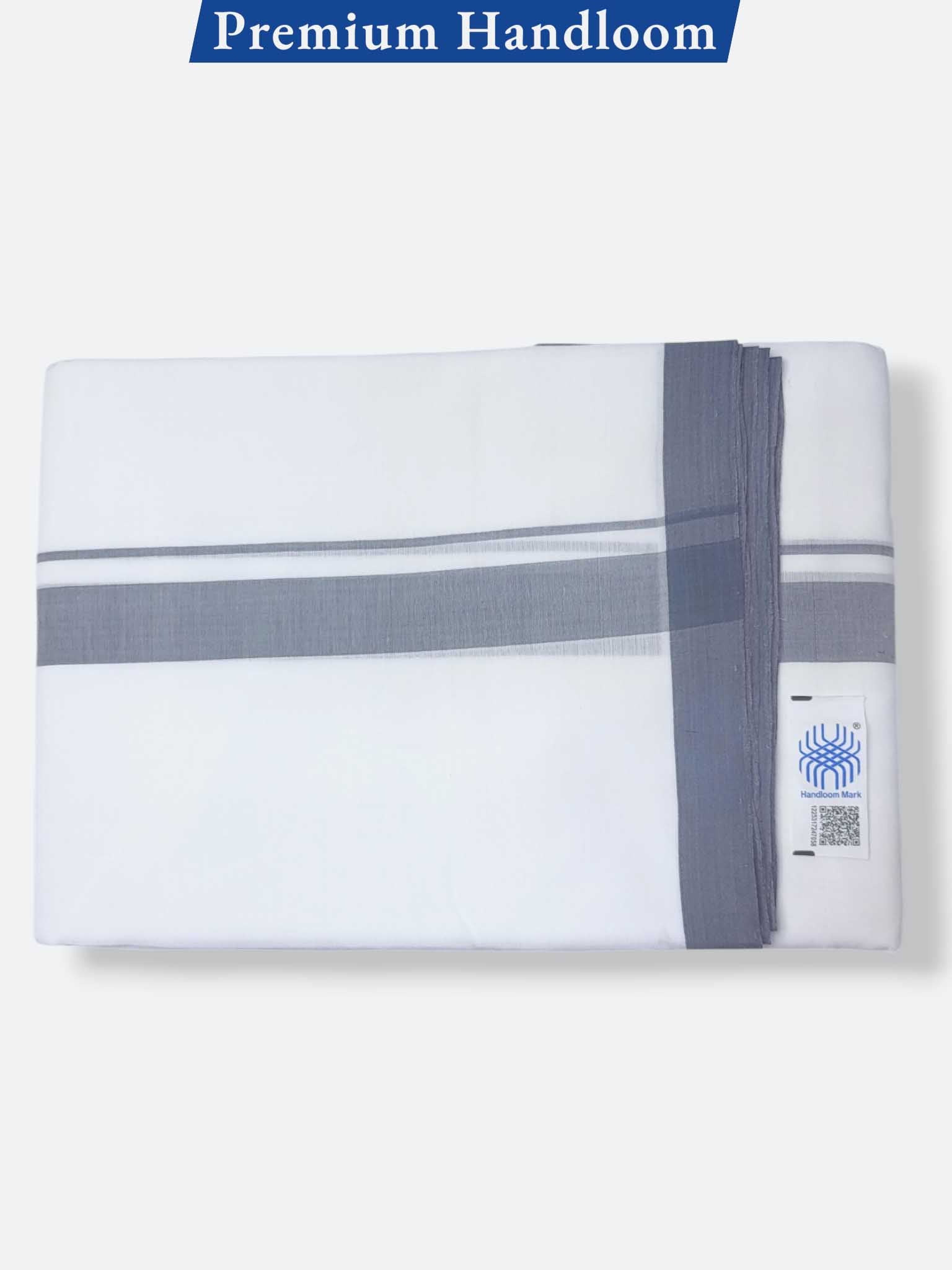 Kerala Premium Balaramapuram Handloom Dhoti/Mundu for Men