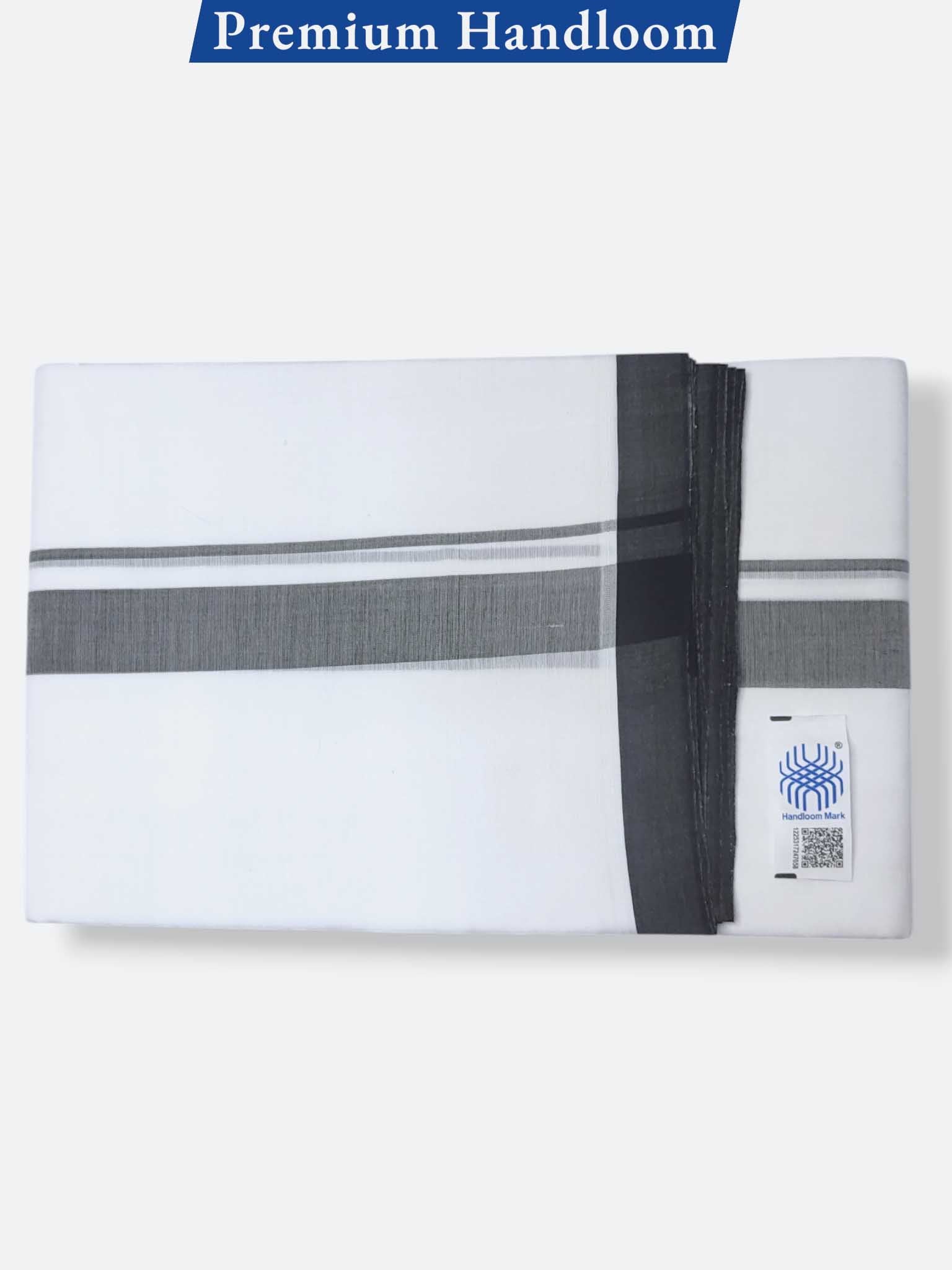 Kerala Premium Balaramapuram Handloom Dhoti/Mundu for Men