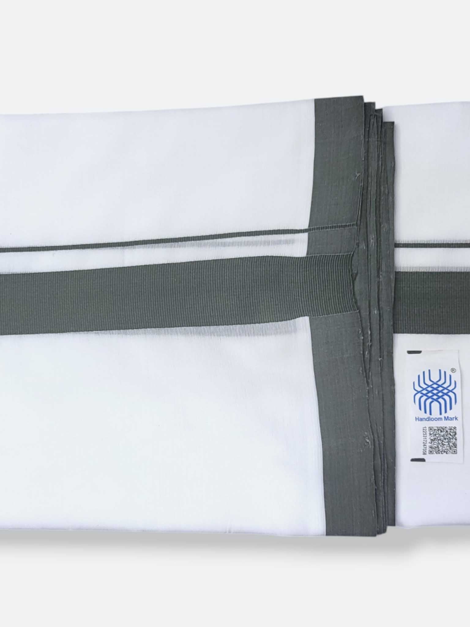 Kerala Premium Balaramapuram Handloom Dhoti/Mundu for Men