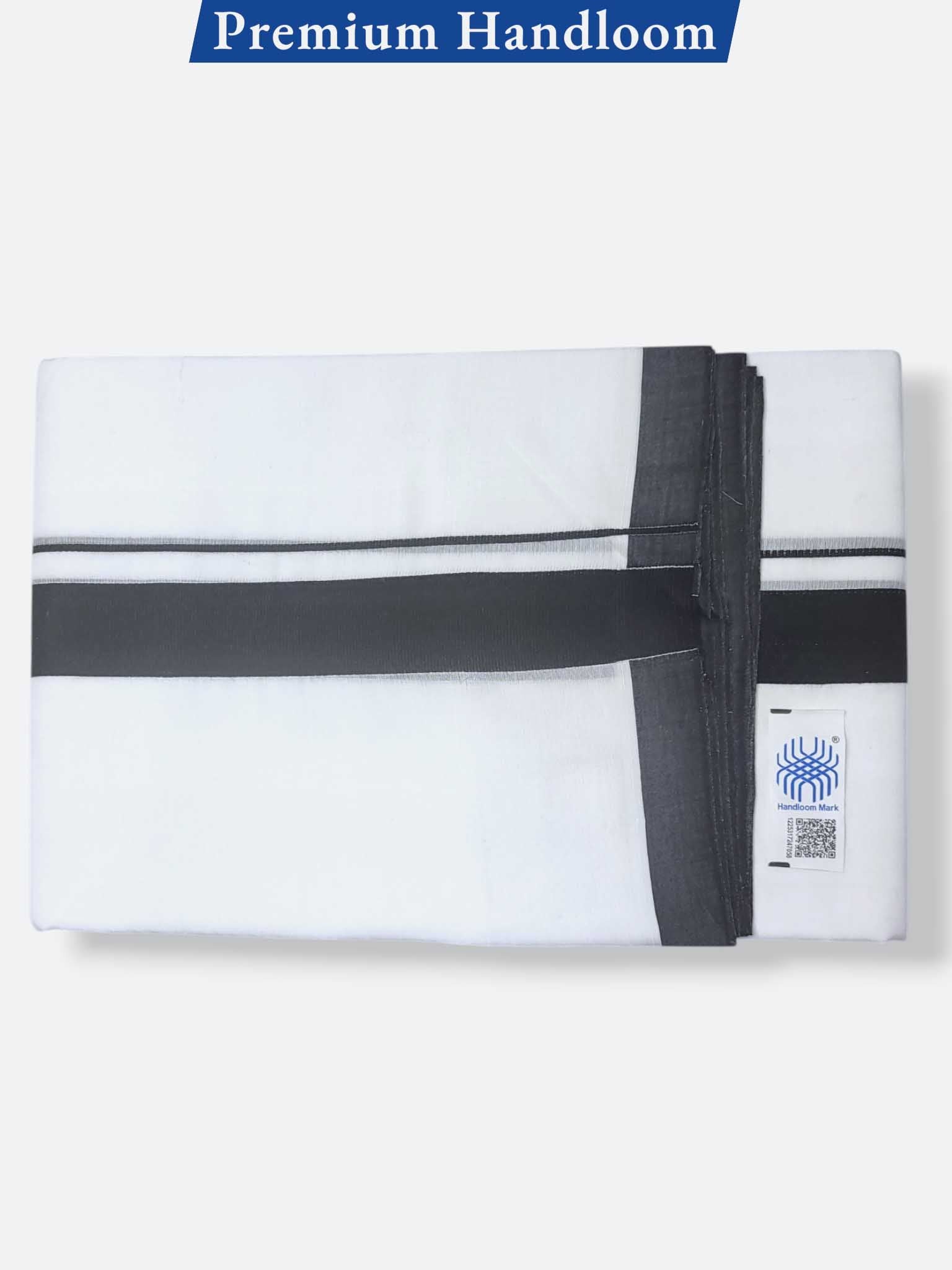 Kerala Premium Balaramapuram Handloom Dhoti/Mundu for Men