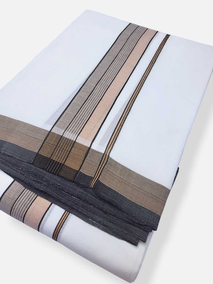 Kerala Premium Balaramapuram Handloom Dhoti/Mundu for Men