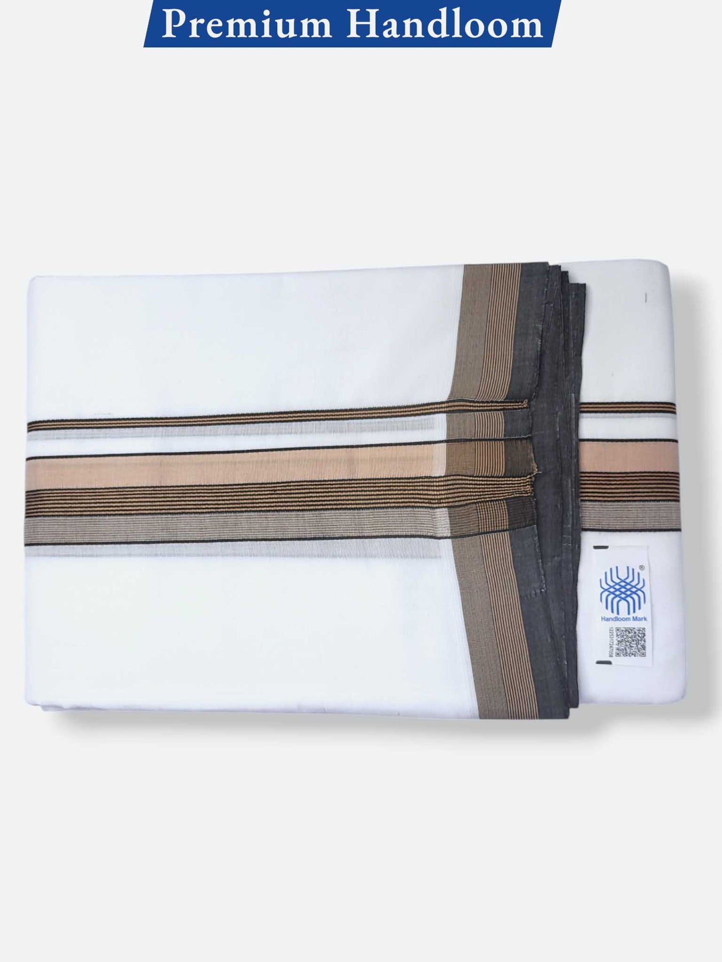 Kerala Premium Balaramapuram Handloom Dhoti/Mundu for Men