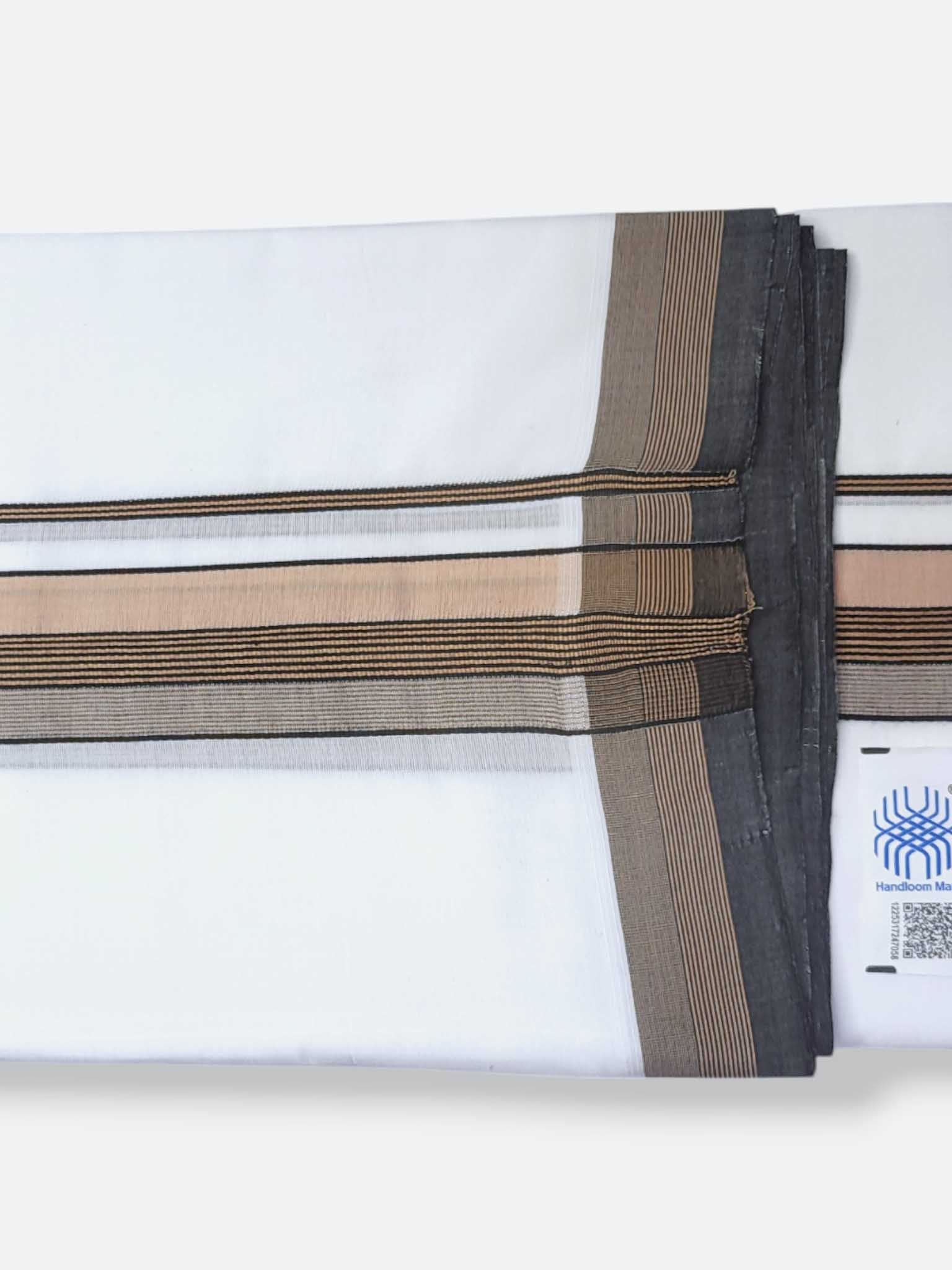 Kerala Premium Balaramapuram Handloom Dhoti/Mundu for Men