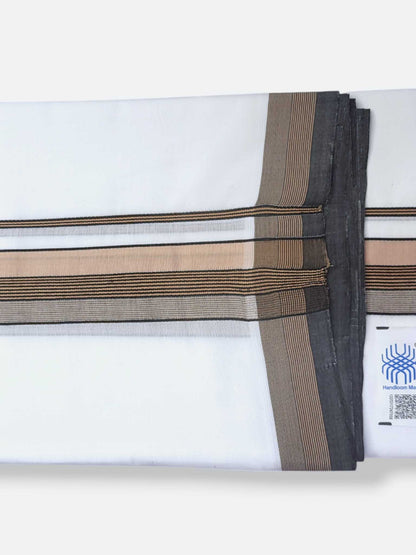 Kerala Premium Balaramapuram Handloom Dhoti/Mundu for Men