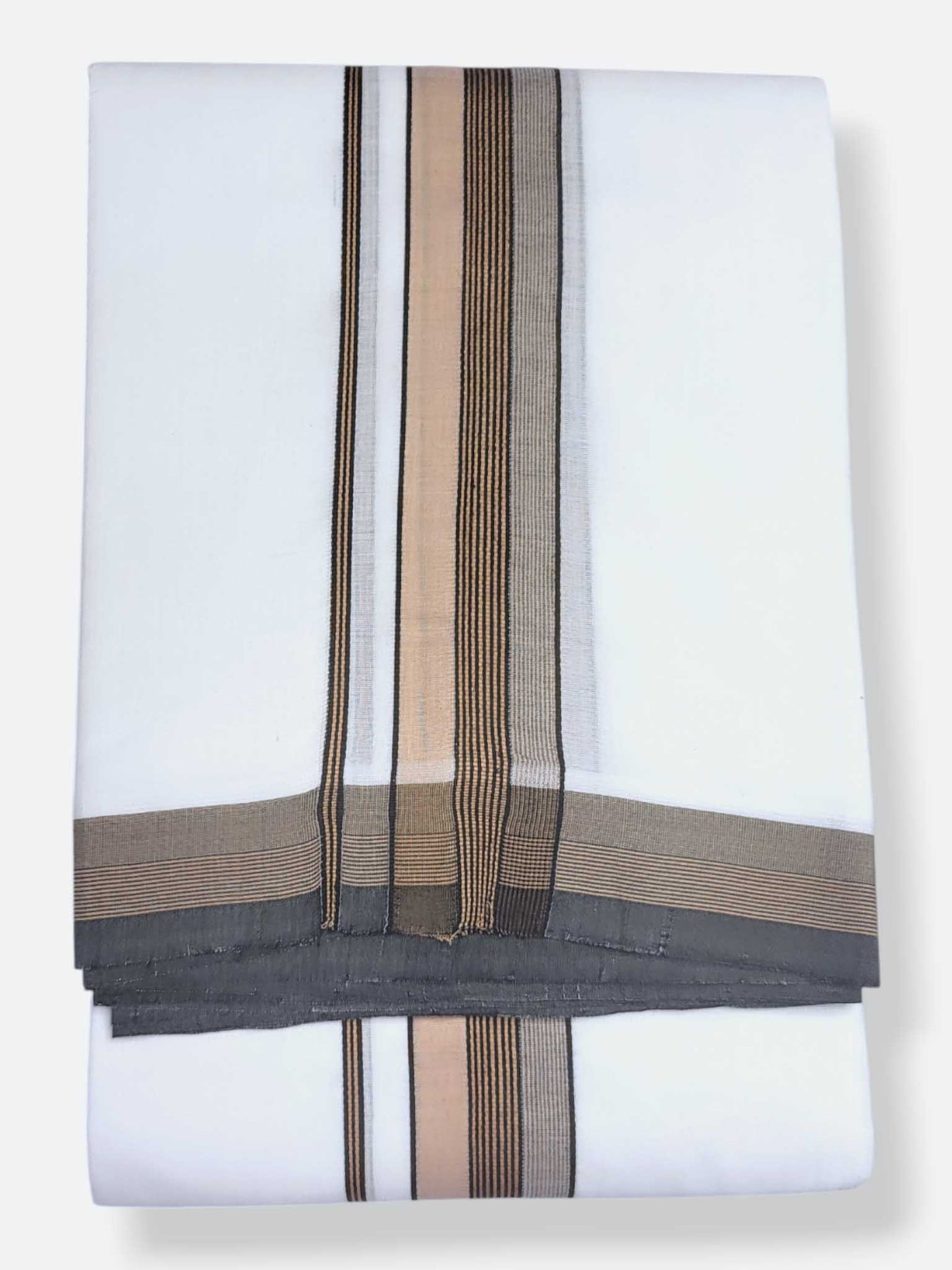 Kerala Premium Balaramapuram Handloom Dhoti/Mundu for Men