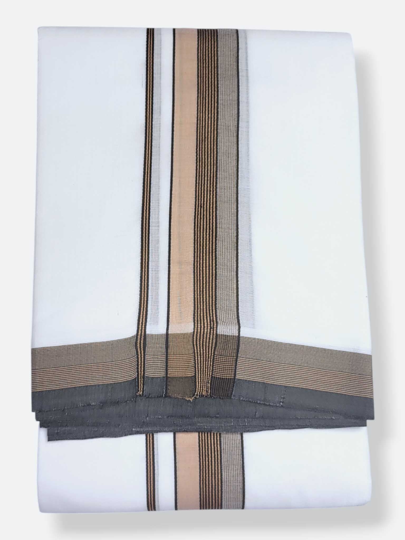 Kerala Premium Balaramapuram Handloom Dhoti/Mundu for Men