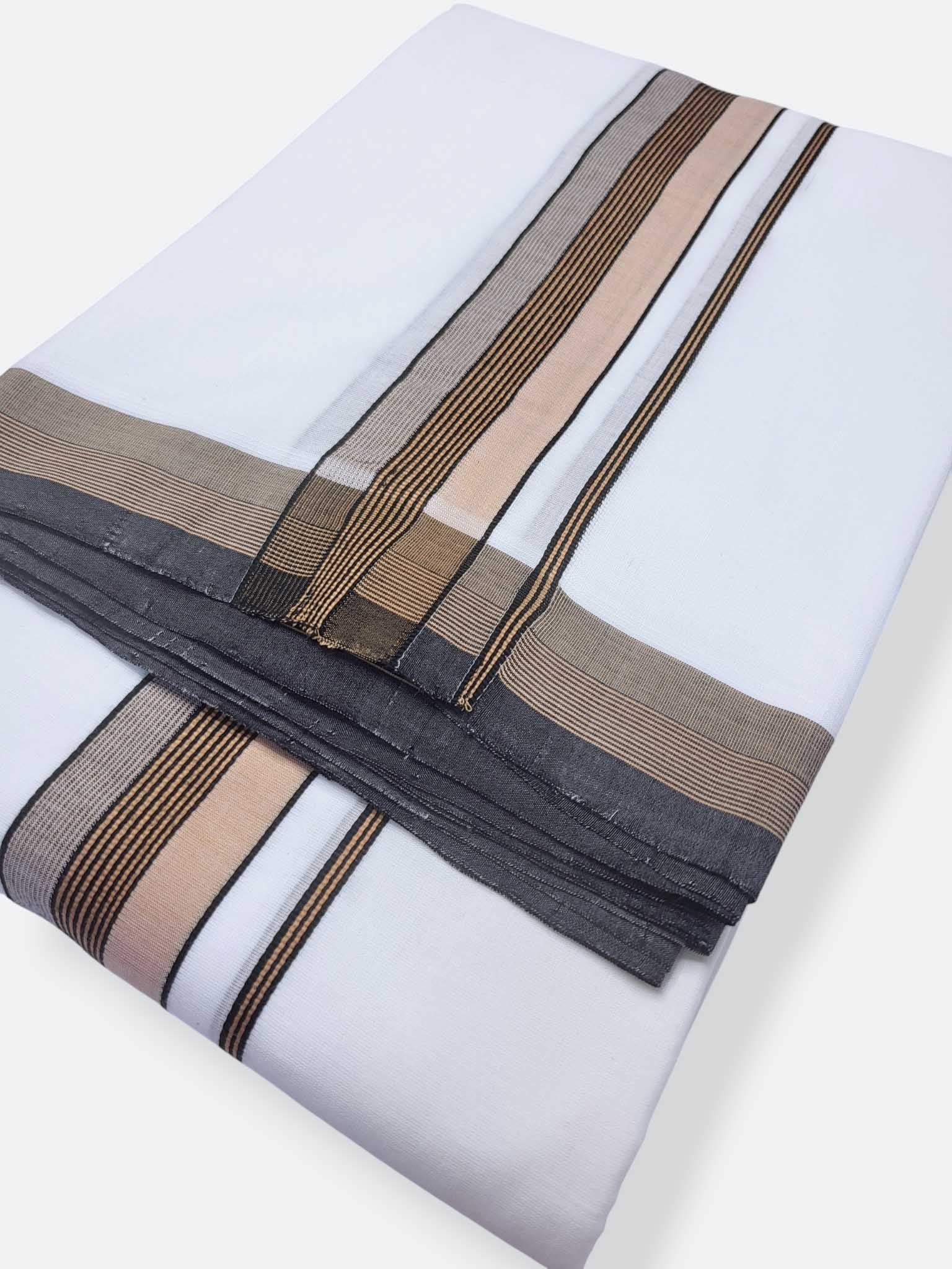 Kerala Premium Balaramapuram Handloom Dhoti/Mundu for Men
