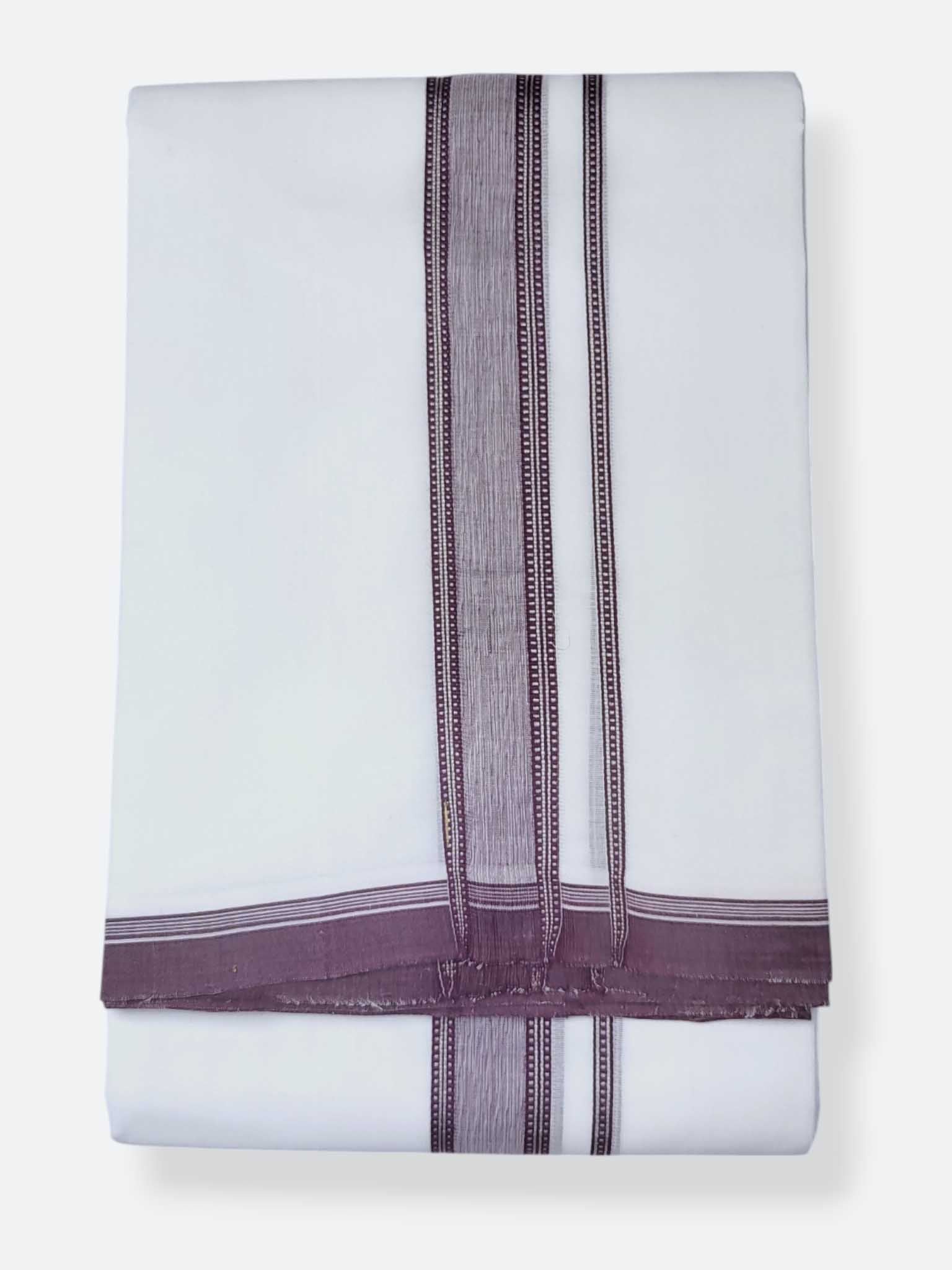 Kerala Premium Balaramapuram Handloom Dhoti/Mundu for Men