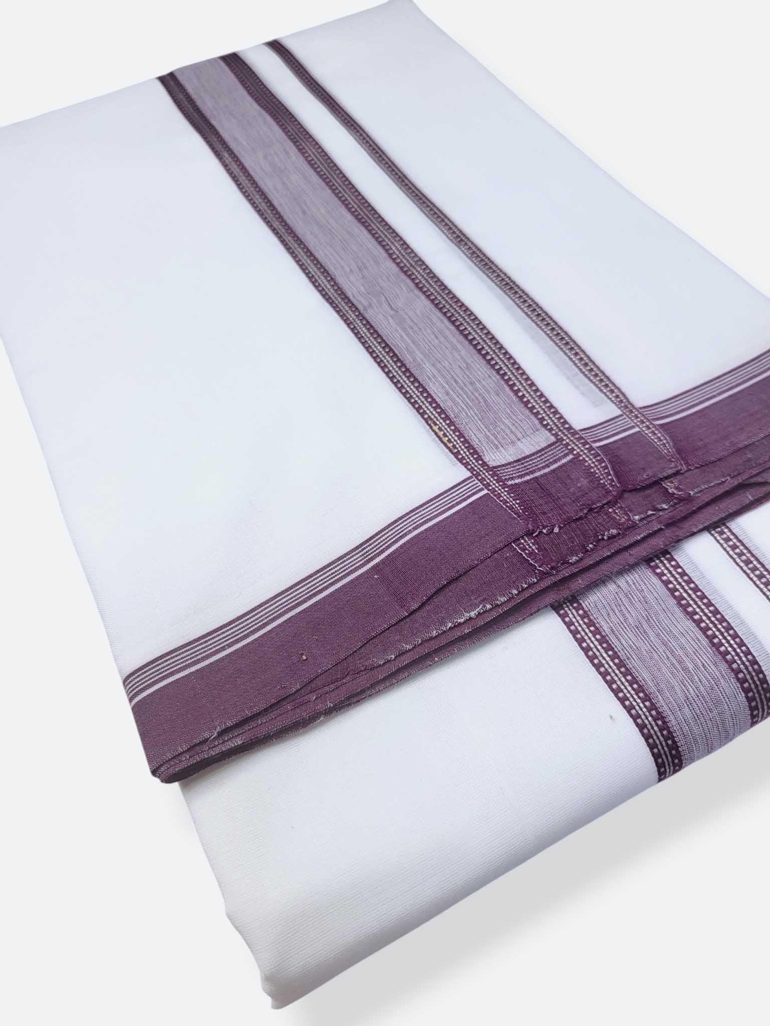 Kerala Premium Balaramapuram Handloom Dhoti/Mundu for Men