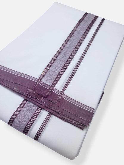 Kerala Premium Balaramapuram Handloom Dhoti/Mundu for Men