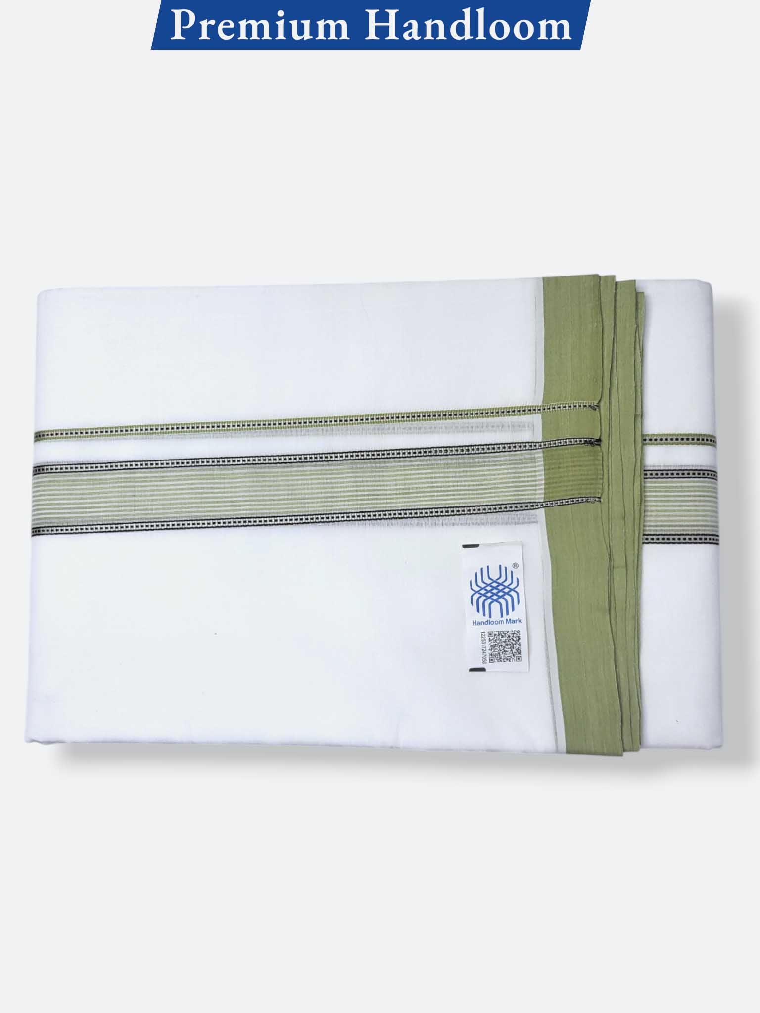 Kerala Premium Balaramapuram Handloom Dhoti/Mundu for Men