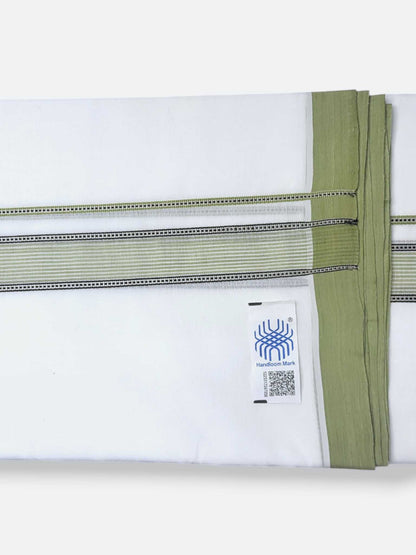 Kerala Premium Balaramapuram Handloom Dhoti/Mundu for Men