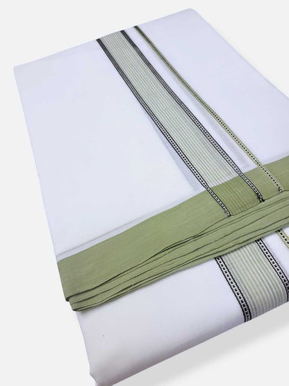 Kerala Premium Balaramapuram Handloom Dhoti/Mundu for Men