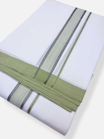 Kerala Premium Balaramapuram Handloom Dhoti/Mundu for Men
