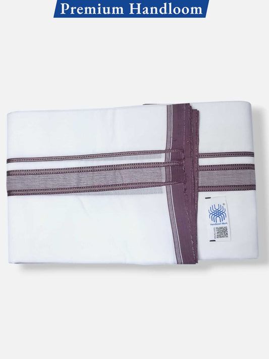 Kerala Premium Balaramapuram Handloom Dhoti/Mundu for Men