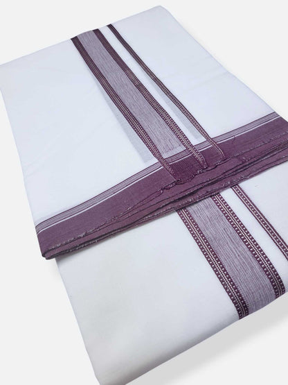 Kerala Premium Balaramapuram Handloom Dhoti/Mundu for Men