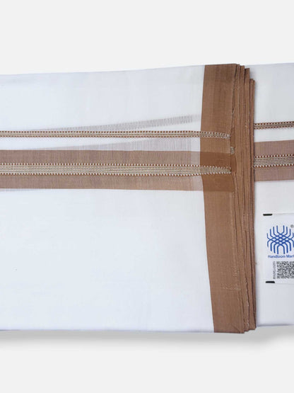 Kerala Premium Balaramapuram Handloom Dhoti/Mundu for Men