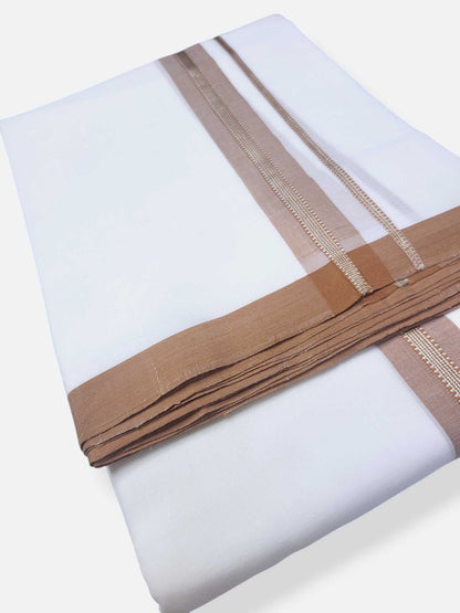 Kerala Premium Balaramapuram Handloom Dhoti/Mundu for Men