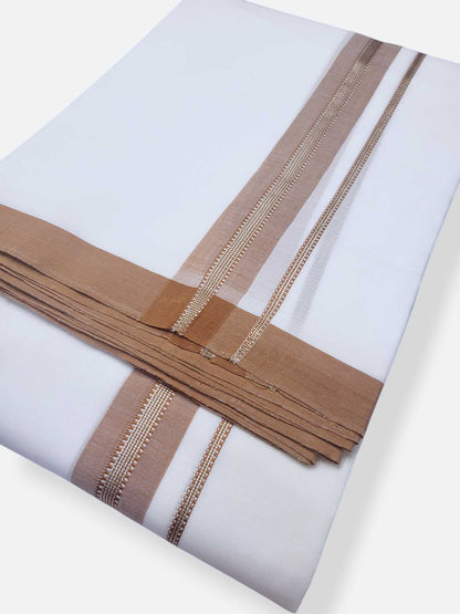 Kerala Premium Balaramapuram Handloom Dhoti/Mundu for Men