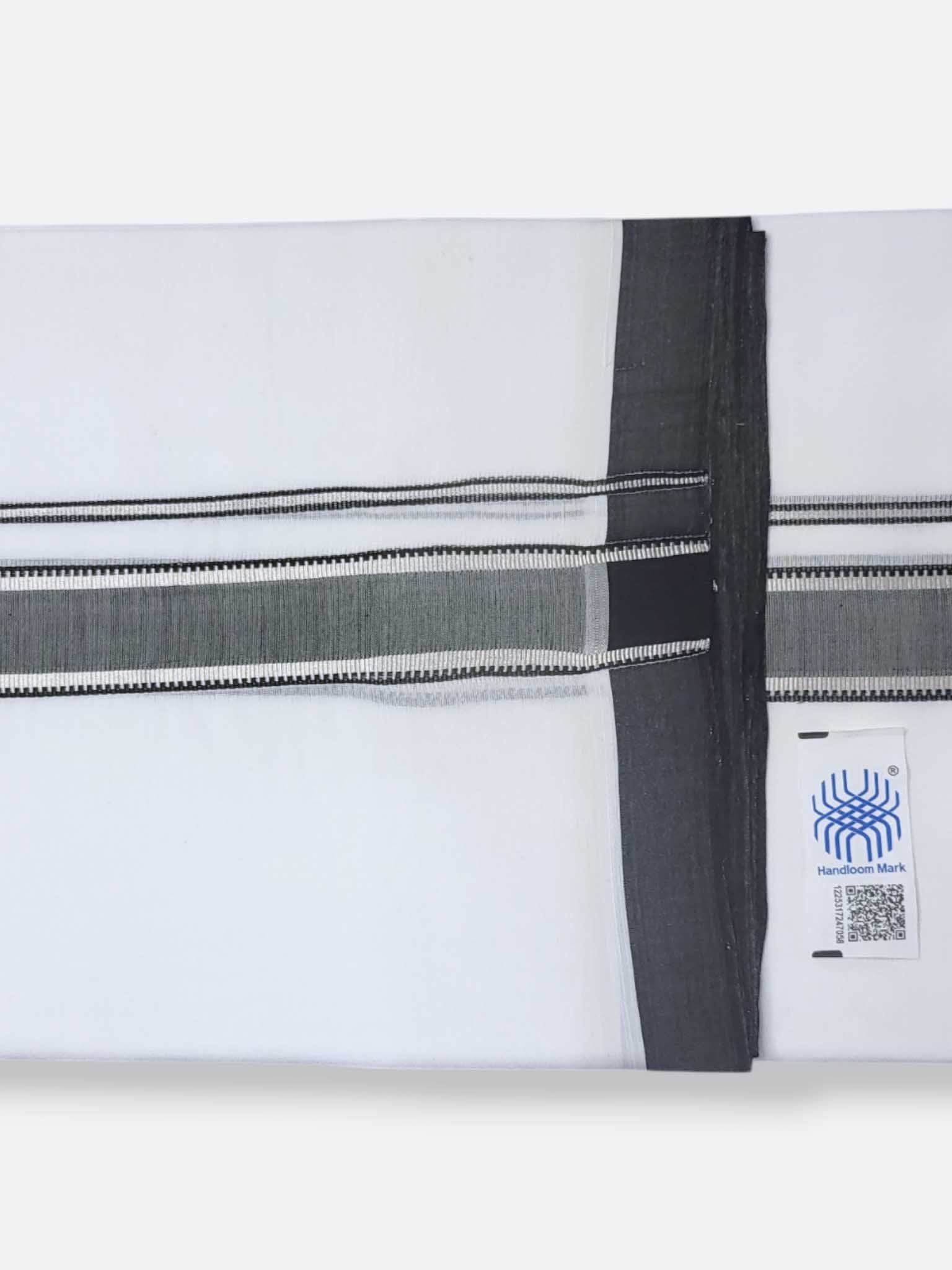 Kerala Premium Balaramapuram Handloom Dhoti/Mundu for Men