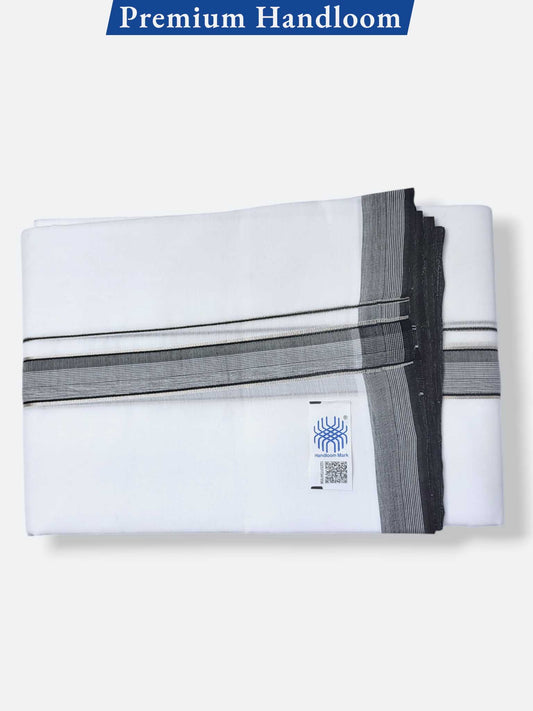 Kerala Premium Balaramapuram Handloom Dhoti/Mundu for Men