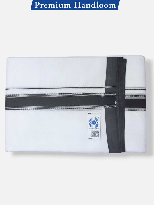 Kerala Premium Balaramapuram Handloom Dhoti/Mundu for Men