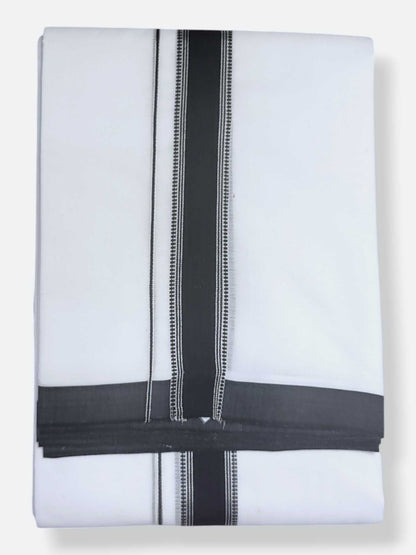 Kerala Premium Balaramapuram Handloom Dhoti/Mundu for Men