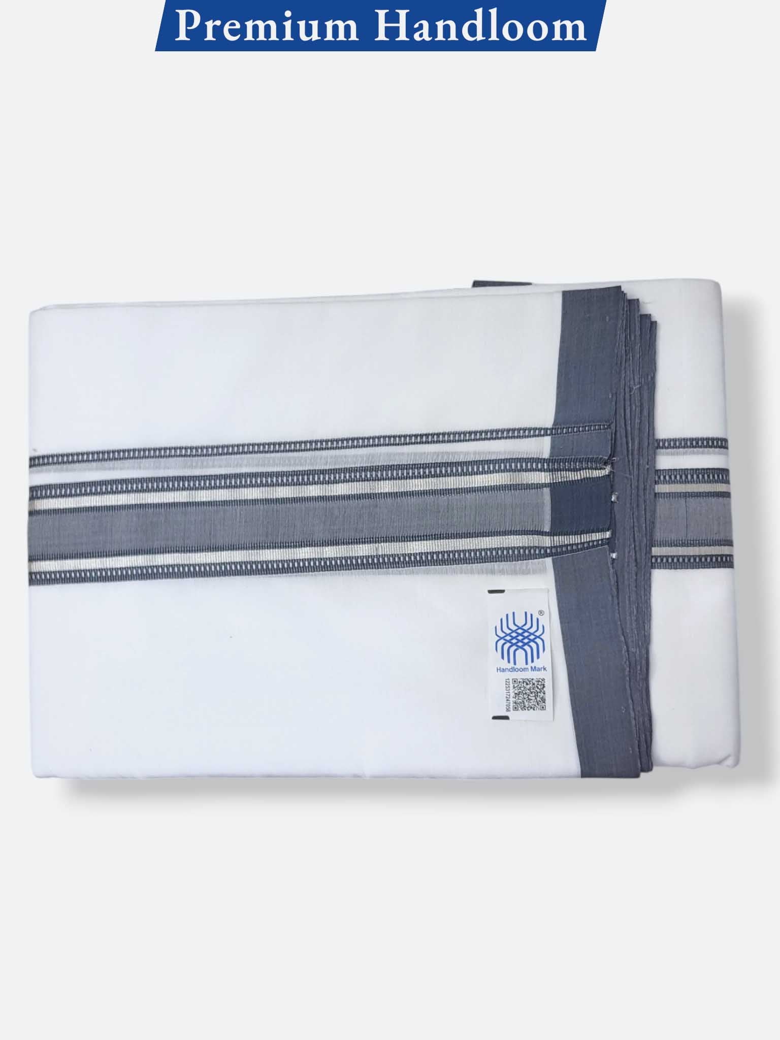 Kerala Premium Balaramapuram Handloom Dhoti/Mundu for Men