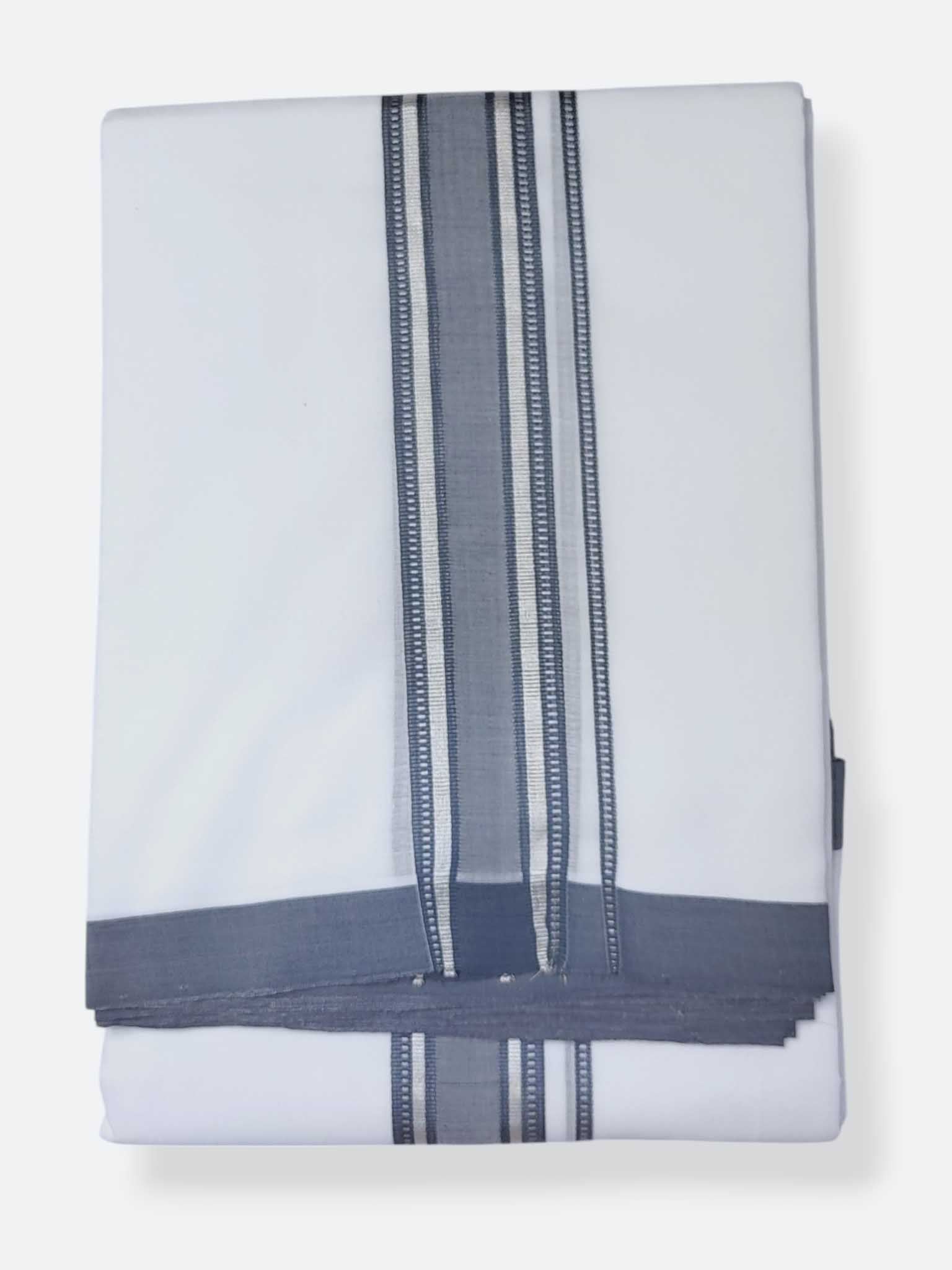 Kerala Premium Balaramapuram Handloom Dhoti/Mundu for Men