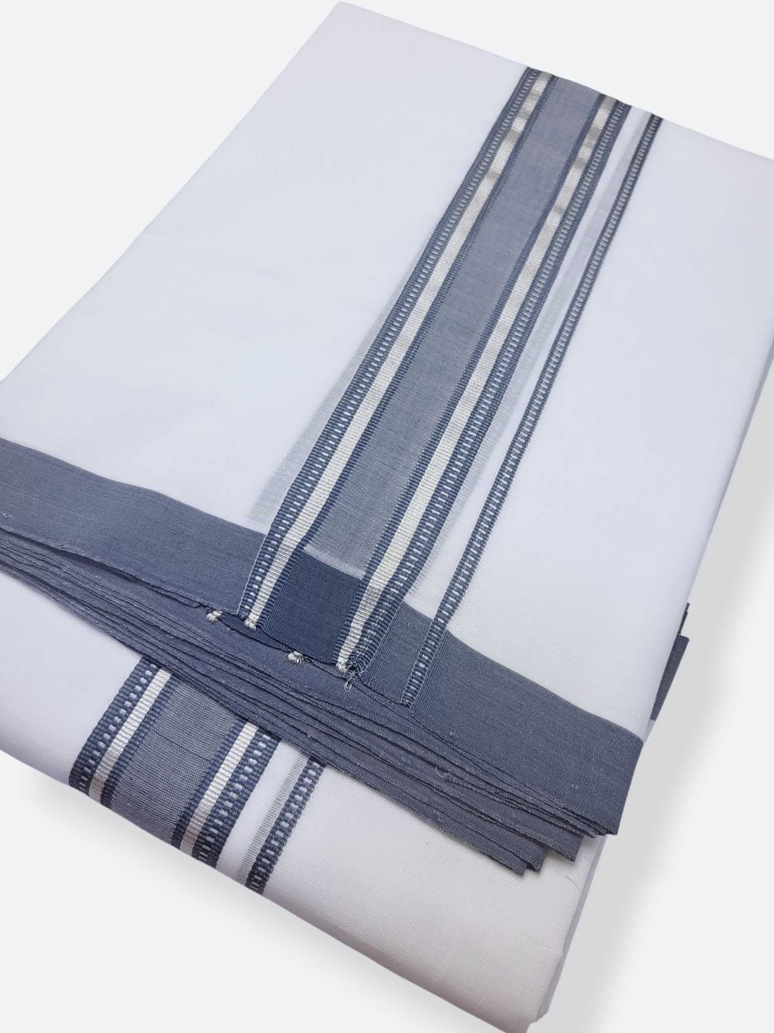 Kerala Premium Balaramapuram Handloom Dhoti/Mundu for Men