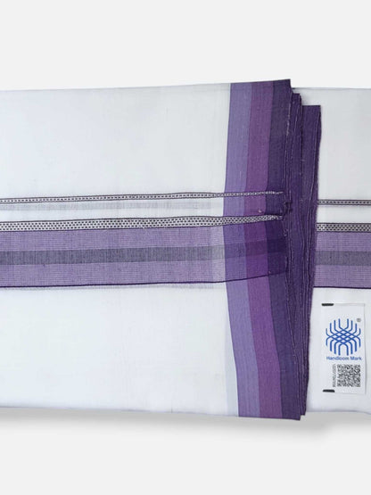 Kerala Premium Balaramapuram Handloom Dhoti/Mundu for Men