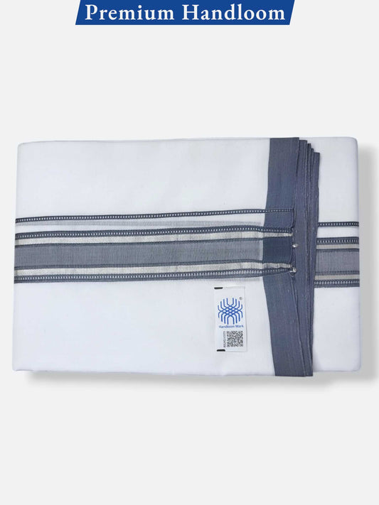 Kerala Premium Balaramapuram Handloom Dhoti/Mundu for Men