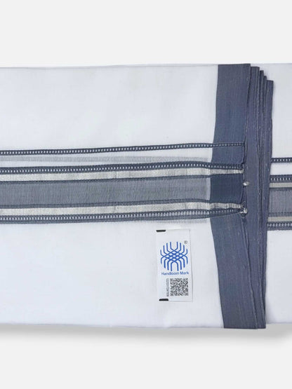 Kerala Premium Balaramapuram Handloom Dhoti/Mundu for Men
