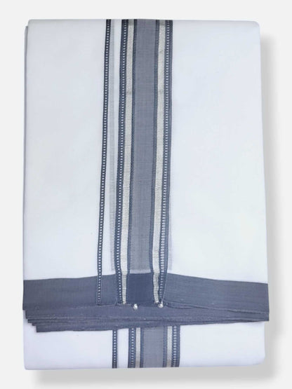 Kerala Premium Balaramapuram Handloom Dhoti/Mundu for Men