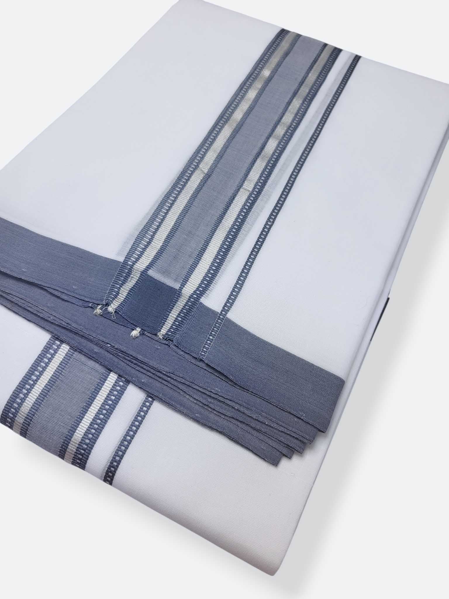 Kerala Premium Balaramapuram Handloom Dhoti/Mundu for Men