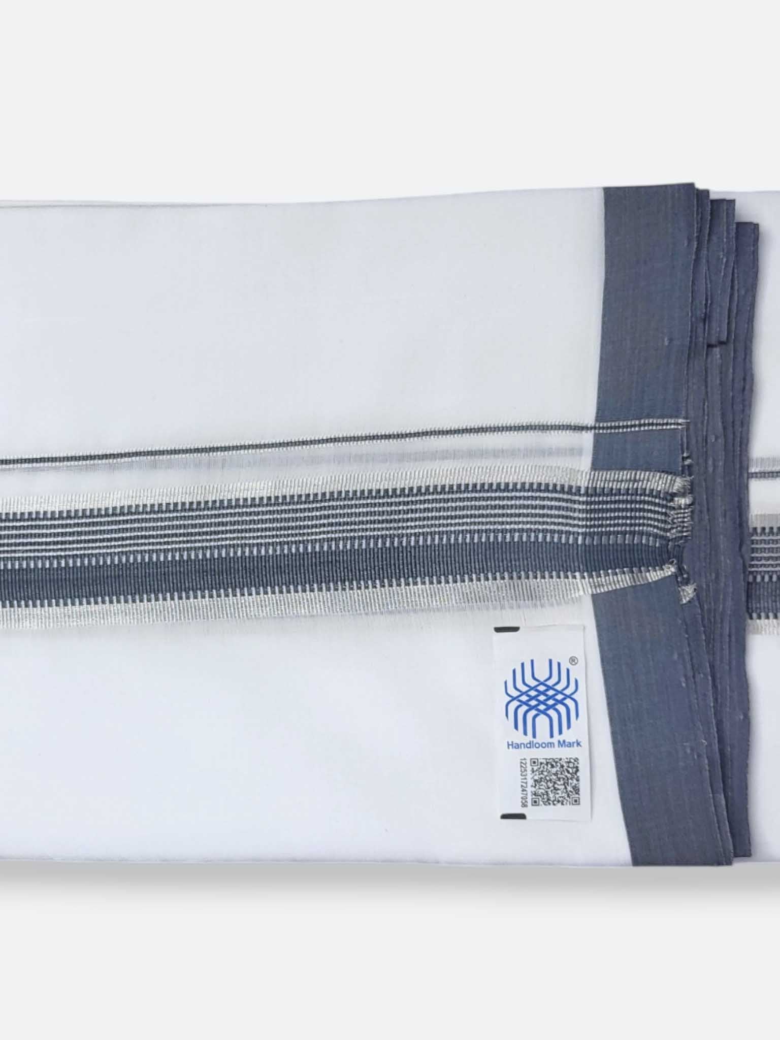 Kerala Premium Balaramapuram Handloom Dhoti/Mundu for Men