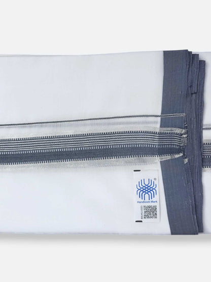 Kerala Premium Balaramapuram Handloom Dhoti/Mundu for Men